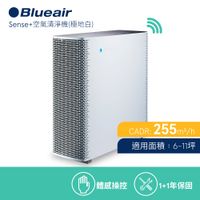 【瑞典Blueair】空氣清淨機抗PM2.5過敏原 SENSE+ 時尚白(6坪)