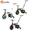 【甜蜜家族】奧地利Nadle SL-A6 摺疊四輪平衡車/滑步車(藍/紅/黃)