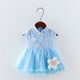 女童連衣裙夏季新款女寶寶無袖旗袍裙1-3歲名族風童裝古典公主裙