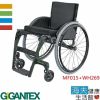 【海夫健康生活館】航翊手動輪椅 未滅菌 Gigantex 美國款 碳纖維+合金 輪椅(MF015+WH269)