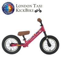 London Taxi KickBike升級版幼兒平衡滑步車-粉