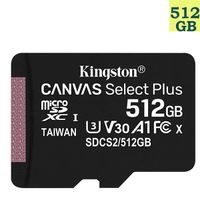 KINGSTON 512GB 512G microSDXC【100MB/s-P】microSD micro SD UHS U3 TF C10 Class10 SDCS2/512GB 金士頓 記憶卡