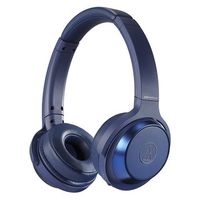 audio-technica 鐵三角 無線耳罩式耳機WS330BT藍