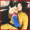 ＜特價出清＞韓國熱銷 卡通可愛兒童汽車安全帶護肩套 抱枕 加長加大【AE10385】i-style居家生活