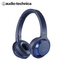 【audio-technica 鐵三角】ATH-WS330BT 藍牙耳罩式耳機(藍)