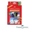 Faber-Castell輝柏 大三角彩色鉛筆3.8mm 30色 /盒(116530)16-116538-30