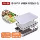 【Arnest】日本製不鏽鋼保鮮盒附濾網及透明蓋(樂拼系列1/1尺寸 可組合式 調理盤 烤盤)
