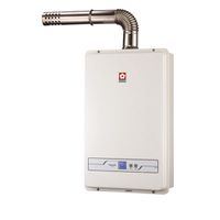 【櫻花牌】13L數位恆溫熱水器強制排氣熱水器／SH-1335(天然瓦斯)