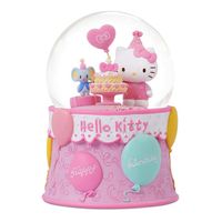 Hello Kitty 生日 水晶球音樂盒