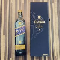 約翰走路 藍牌 蘇格蘭威士忌 Johnnie Walker Blue Label 空瓶